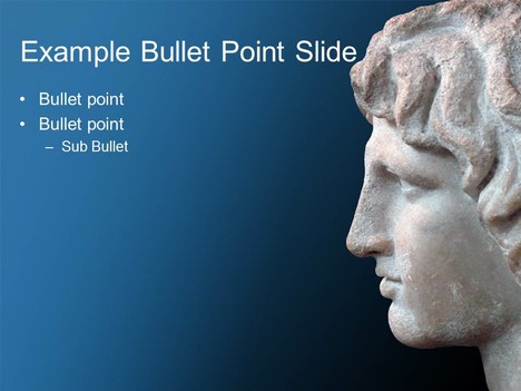 Alexander the Great PowerPoint Template inside page