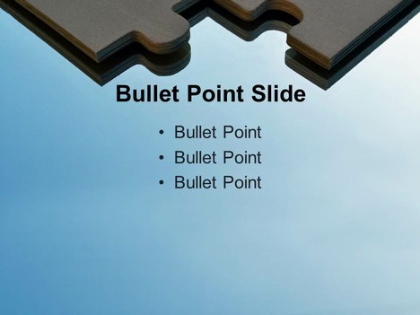 Missing Piece PowerPoint Template inside page