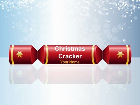 Christmas Cracker Cool Powerpoint Template