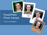 Photo Frames PowerPoint Template thumbnail