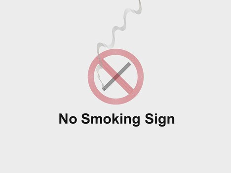 No Smoking Sign Template