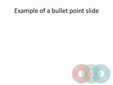 RGB Template with Concentric Circles inside page