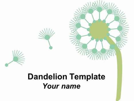 Neutral Dandelion Template