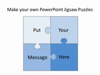 Free Editable Jigsaw Pieces Powerpoint Template thumbnail