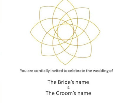 Wedding Invitations inside page