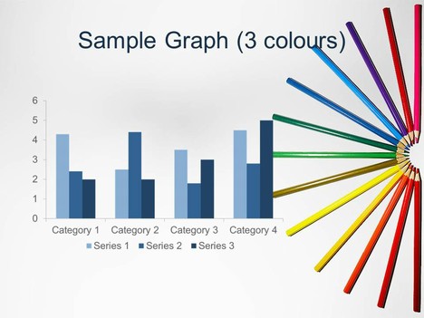 Rainbow Pencils Template inside page