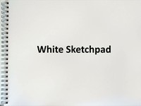 White Sketchpad Template