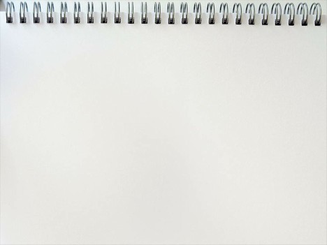 White Sketchpad Template inside page