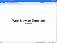 Internet Web Browser Template thumbnail