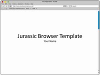 Jurassic Web Browser Template thumbnail