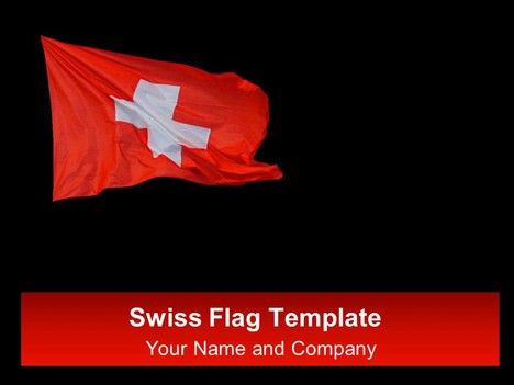 Swiss Flag Template