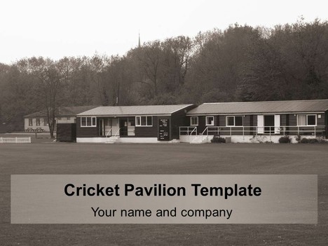 Cricket Pavilion Template