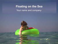 Floating on the Sea Template thumbnail