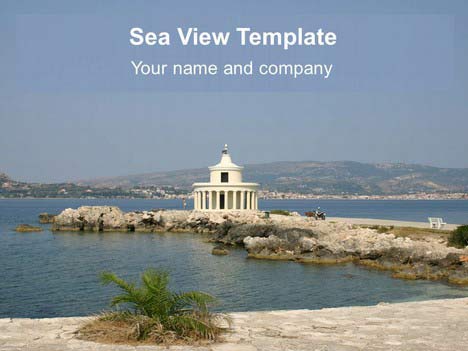 Sea View PowerPoint Template
