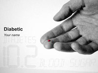 Diabetic PowerPoint Template thumbnail