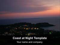 Coast at Night Template thumbnail