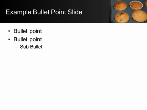 Muffin PowerPoint Template inside page