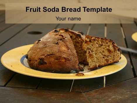 Fruit Soda Bread Template