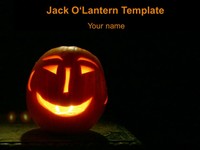 Jack-O'-Lantern Background Template