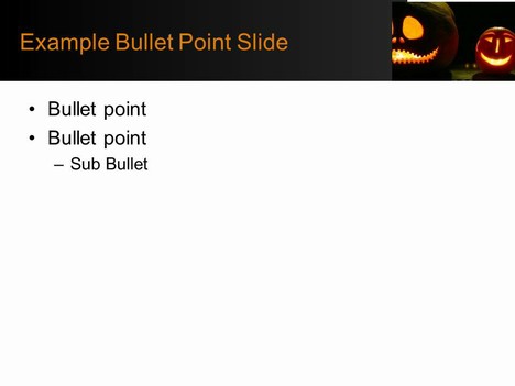 Pumpkin Lantern Template inside page