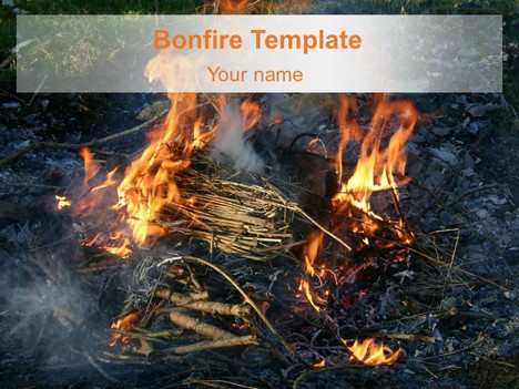 Bonfire PowerPoint Template