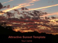Attractive Sunset Template