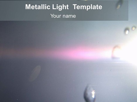 Chic Metallic Light Template