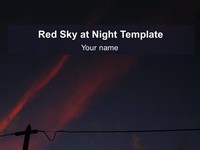 Red Sky at Night Template thumbnail