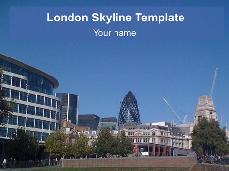 London Skyline Template