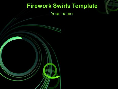 Firework Powerpoint Template from www.presentationmagazine.com