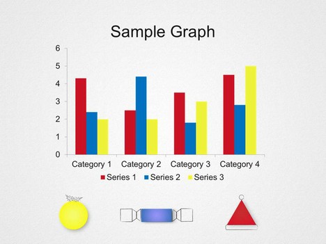 More Christmas Graphic Shapes Template inside page