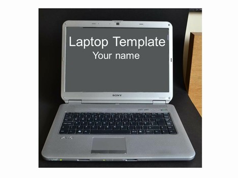 Laptop Computer Frames Template