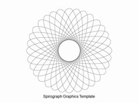 Spirograph PowerPoint Template thumbnail