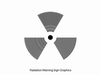 Radiation Warning Sign Graphics