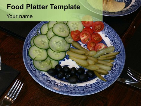 Food Platter Template
