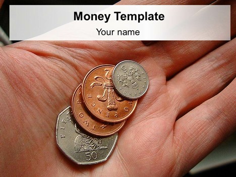 British Money PowerPoint Template
