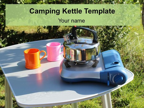 Camping Kettle Template