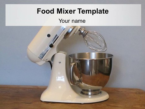 Food Mixer Template