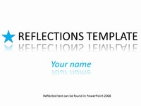 Reflection Template