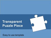 Transparent Puzzle Piece Template