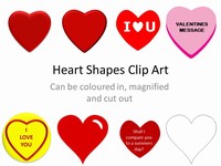 Heart Shape Clip Art thumbnail