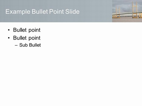 Severn Bridge Background Template inside page