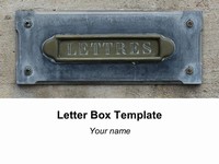Letter Box Template