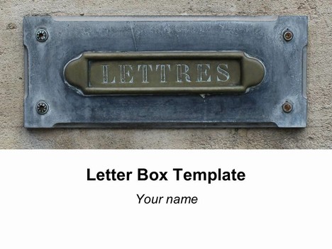 Letter Box Template