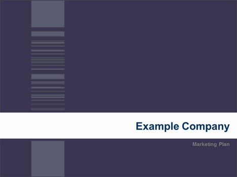 Vertical Bar Stripe Template