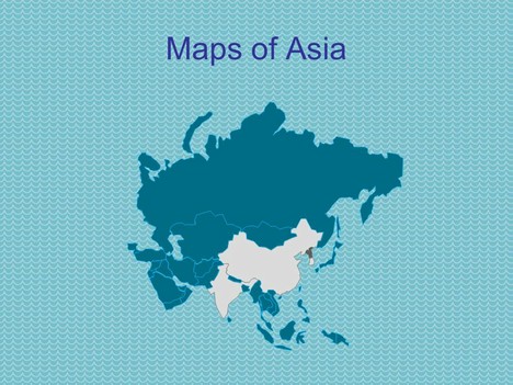 Maps of Asia Template