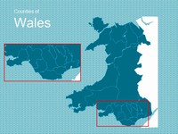 Map of Wales thumbnail