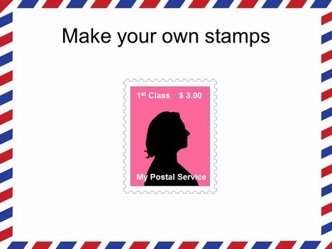 Editable Stamps Template