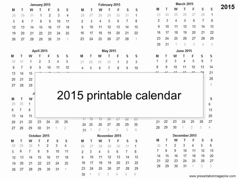 Calendar Template Printable 2015 from www.presentationmagazine.com