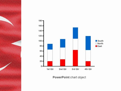 Turkey Flag PowerPoint Template inside page